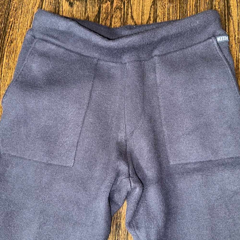 KITH Knit Bennett Pant Navy Blue Mens Size Small SS20 - Picture 4 of 7